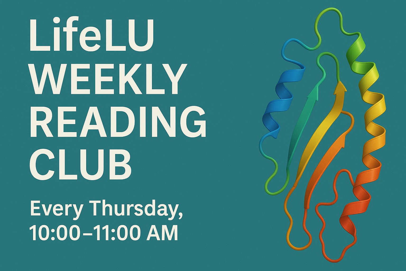 Launch of Weekly Reading Club